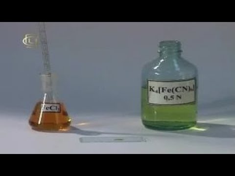 Опыты по химии. Качественные реакции на ионы железа (II) и (III)