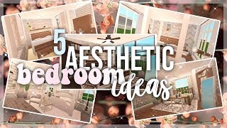 Bloxburg 5 Aesthetic Bedroom Ideas YouTube