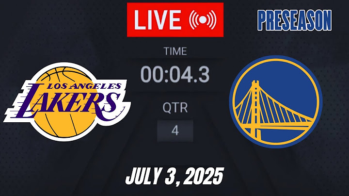 NBA LIVE! Los Angles Lakers vs Golden State Warriors | July 3, 2025  Warriors vs Lakers 2K Preseason