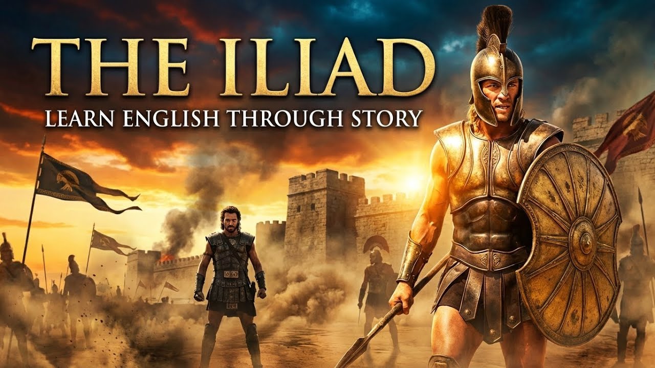 The Iliad by Homer - A Trojan War story | Learn English Through Story ...