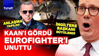 İngiltere gözünü KAAN'a dikti! KAAN'ın heybeti 40 Eurofighter iş birliğini gölgede bıraktı!