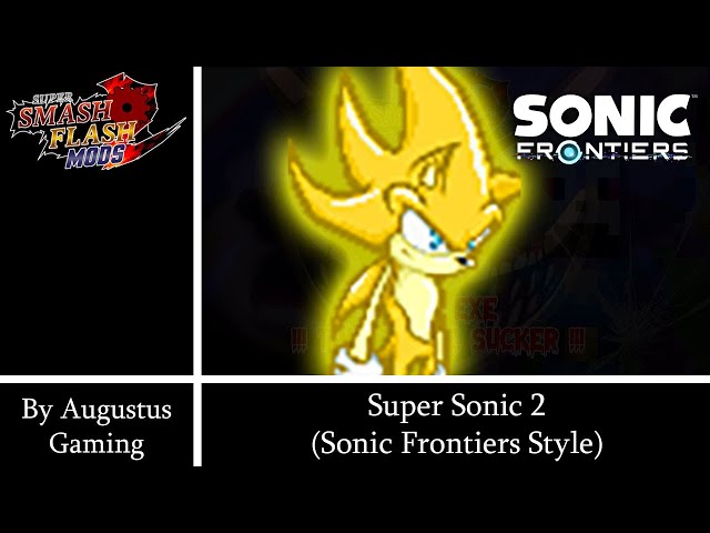 Hyper Sonic Cyan [Super Smash Flash 2] [Mods]