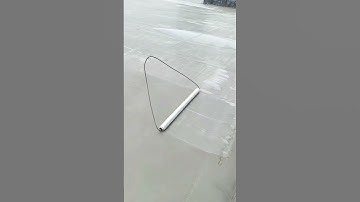 The process of placing concrete film- Good tools and machinery make work easy