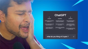 I Asked Chat GPT About Cryptocurrency and Got This SHOCKING Response!