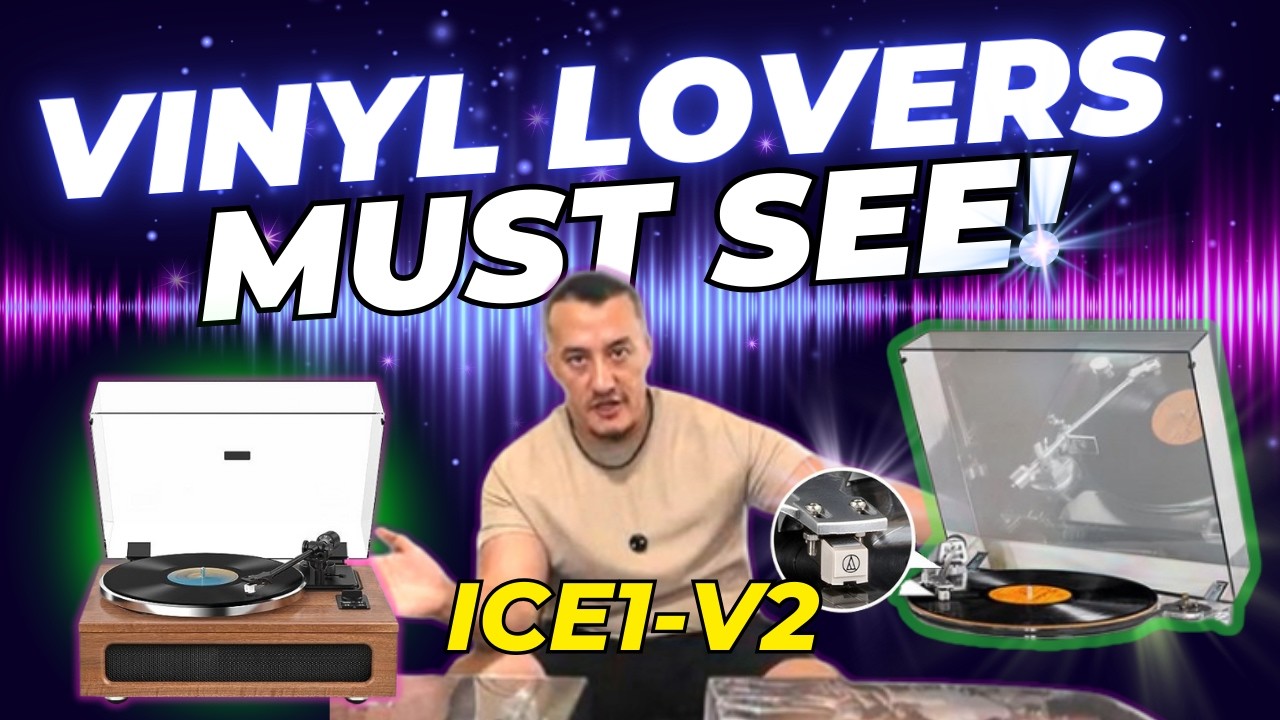 ICE1-V2 Turntable Review: High-Fidelity Acrylic Vinyl Upgrade