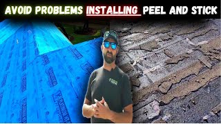 Mistakes Made when Roofing - Peel and Stick directly to Shingle Roof