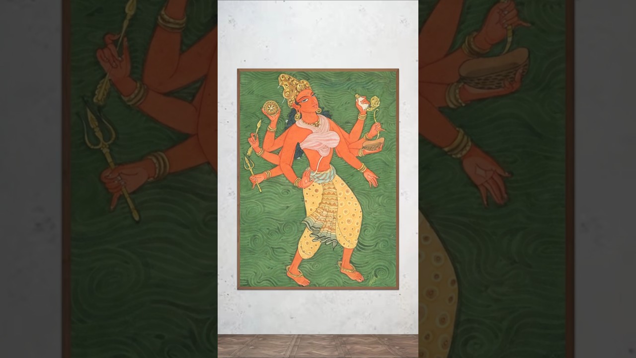Buy Devi Vaishnavi Art Print | Divine Wall Decor for Your Home | Cottage9