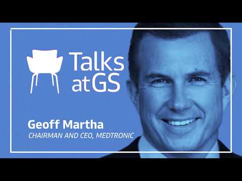 Geoff Martha, chairman and chief executive officer of Medtronic