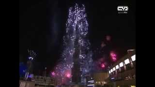 Dubai New Year 2014 Fireworks Burj Khalifa / Фейерверк В Дубае Попал В Книгу Рекордов Гиннеса