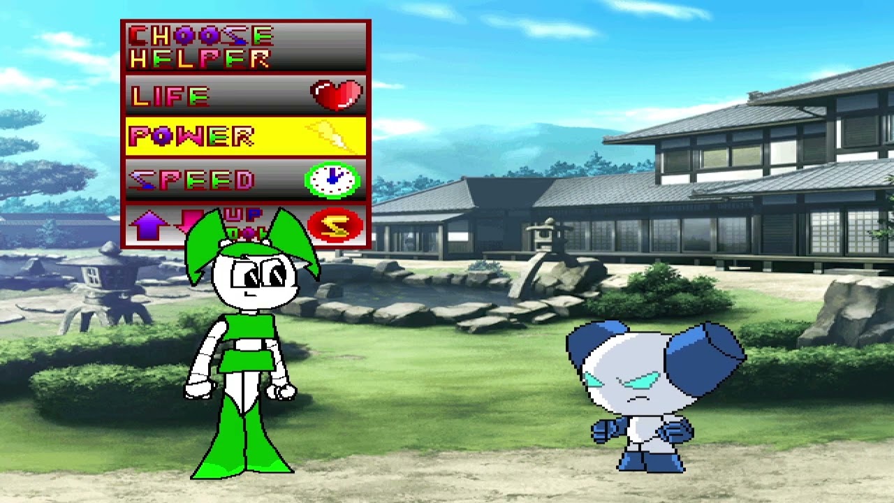 KOF MUGEN Jenny (cyberAkumaTv) vs Robotboy By Sebastian Ridings