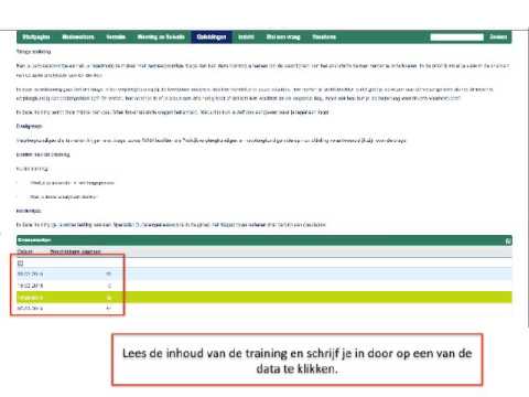 Inschrijven opleiding uit gids