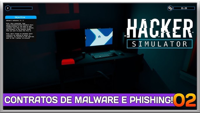 HACKER SIMULATOR - O MELHOR SIMULADOR DE HACKER! MUITO REALISTA! 