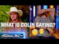 What’s Colin Stough Even Saying?! - American Idol 2023