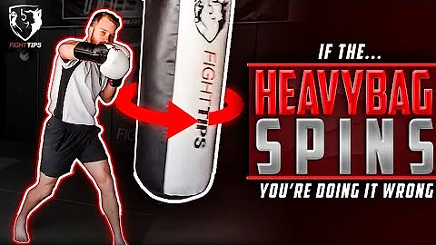 If the Heavybag SPINS You're Hitting it WRONG