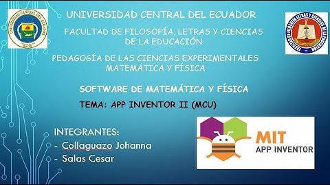 MIT APP INVENTOR 2- Movimiento Circular Uniforme