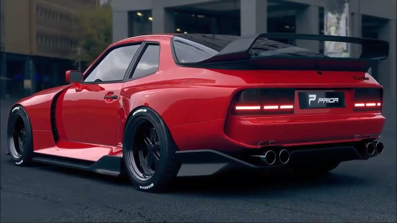 Porsche 944 widebody - YouTube