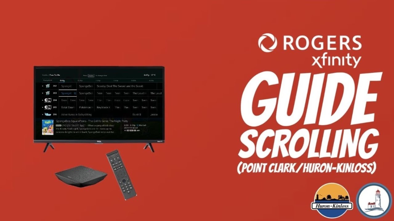 Xfinity Small Guide Rogers Xfinity - Guide Scrolling, Point Clark, ON (August 28, 2025 ...