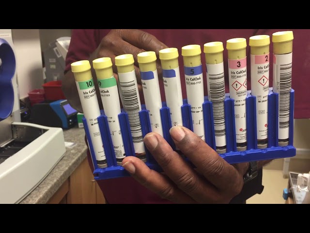 Iris Urine Analyzer Reflectance Calibration class=