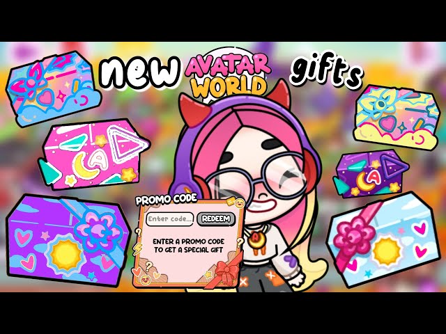 FREE NEW GIFTS IN AVATAR WORLD?🤩😱 FREE PROMO CODES REVEALED!!! 
