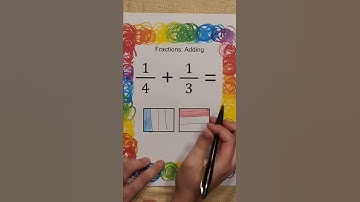 Adding Fractions with Bar Model
