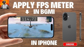 HOW TO APPLY FPS METER IN IPHONE | APPLY FPS METER IN IPHONE 👻 #fpsmeter #iphone #120fps #ipad