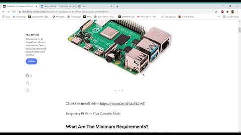 Nimbus Flux Node on Raspberry Pi 4b