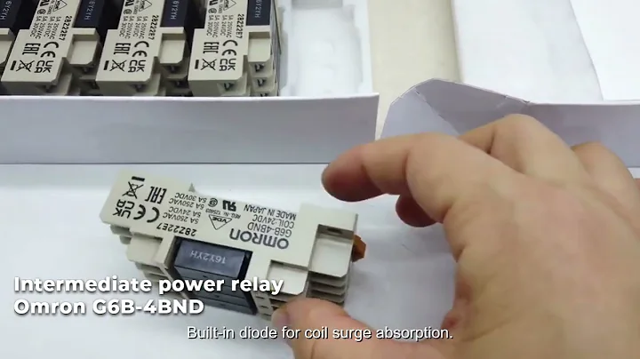 Omron Relay G6B-4BND DC24 small intermediate power relay solid state relay unit