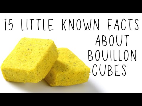 Video: Bouillon Cube - Calorie Content, Useful Properties, Nutritional Value, Vitamins