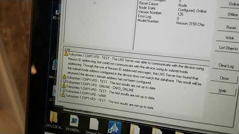 Commissioning a lon device (JCI controller)