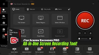 iTop Screen Recorder Review 2026 | Record, Edit & Enhance Screens Easily screenshot 5