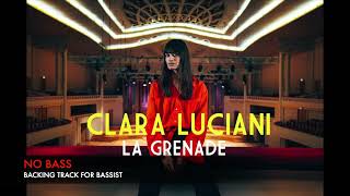 Clara Luciani - La grenade - Bass Backing Track (NO BASS)