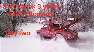 3 YEAR STUCK EPIC 4x4 Recovery day two by BSF Recovery Team