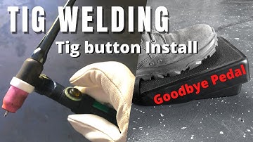 Tig Button Install // Amperage control at your Fingertips !