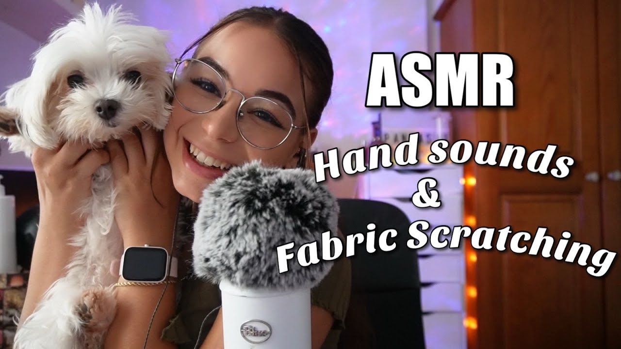 ASMR HAND SOUNDS & FABRIC SCRATCHING🙌🏽👚| ASMR en español para dormir | Pandasmr
