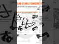 SucceBuy Motorcycle Stand Lift 850lbs Front Rear Combo Stand Lift Stand Front&Rear Wheel Fork Sta...