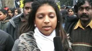 8.000 Tamilen Demonstrieren In Berlin Für Ein Ende Des Kriegs