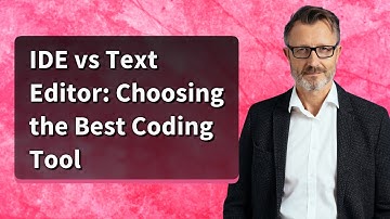 IDE vs Text Editor: Choosing the Best Coding Tool
