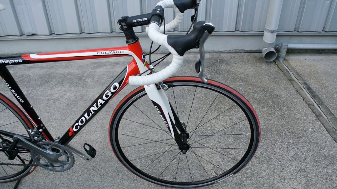 COLNAGO コルナゴ Primavera TIA ロードバイク 2009年 - YouTube