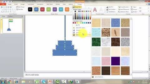 Ms Power Point Indian Flag Flying Tutorial