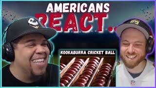 AMERICAN REACTS TO HOW A CRICKET BALL IS MADE || REAL FANS SPORTS