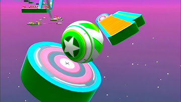 Sky Rolling Ball 3d - All Levels Gameplay Android,iOS Mobile Game (Level 115 - 124)