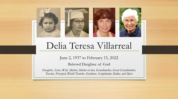 Funeral Mass: Delia Teresa Villarreal