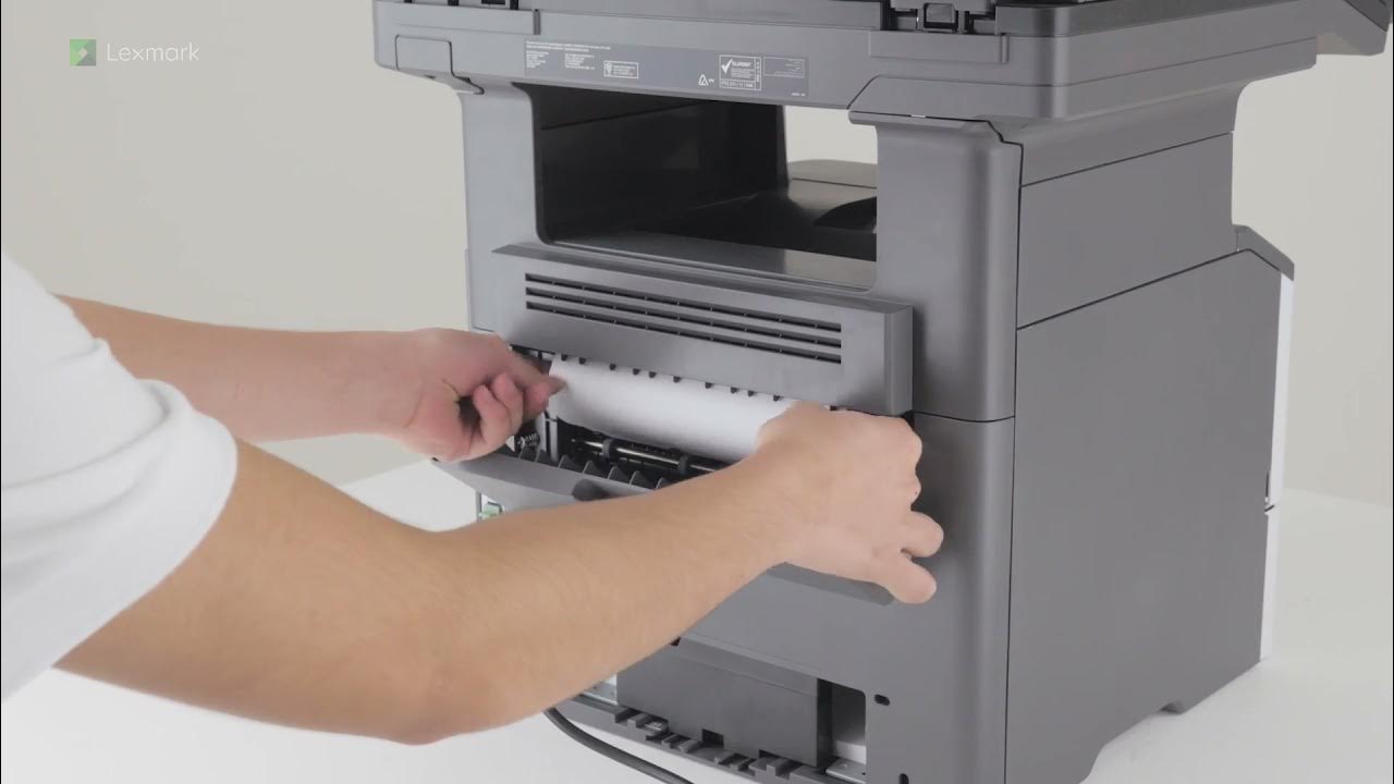 Lexmark MX521 Arka kapaktaki kağıt sıkışmasını giderme YouTube