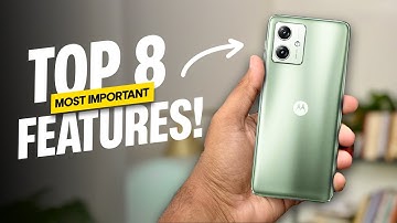 Moto G64 Top 8 Important Features | Moto G64 Tips and Tricks