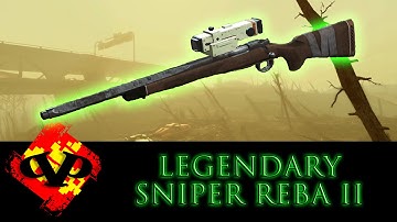 Fallout 4 | REBA II Legendary Sniper Rifle - How to Obtain