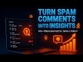 Turn spam comments into insights (n8n + Ollama Gemma3:1b: ) 🕵️ | Series 1, Video 4