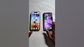 iPhone Xr vs iPhone 13