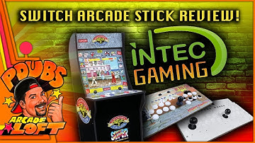 Switch Fighting Stick for Arcade1Up by Intec Gaming Review!