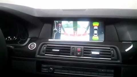 BMW F Series Moving Trajectory Reverse Camera