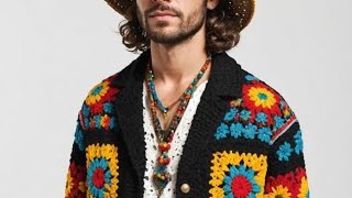25 Modern Crochet Cardigan Ideas for Men: Trendy DIY Streetwear Styles